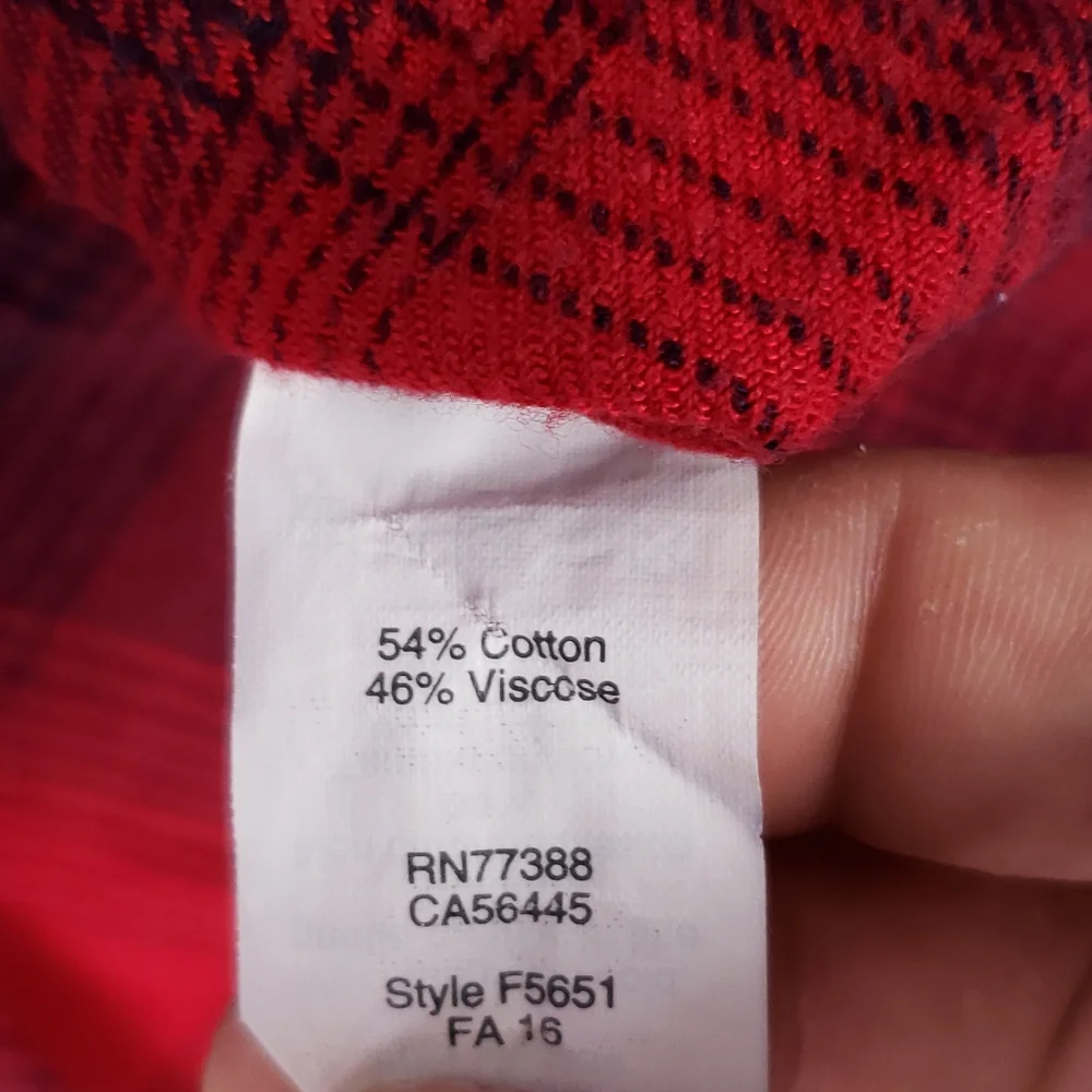 Madewell Classic Ex Boyfriend Shirt in Wilder Plaid XXS F5651